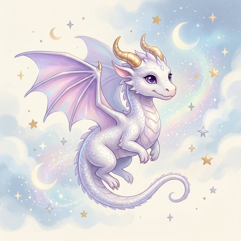 Magical Dragon Guardian Mascot